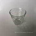 Cone glass candle cup